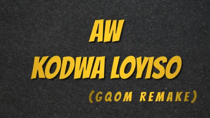 Deejay Zebra SA - Aw Kodwa Loyiso (Gqom Remake) ft. Protée